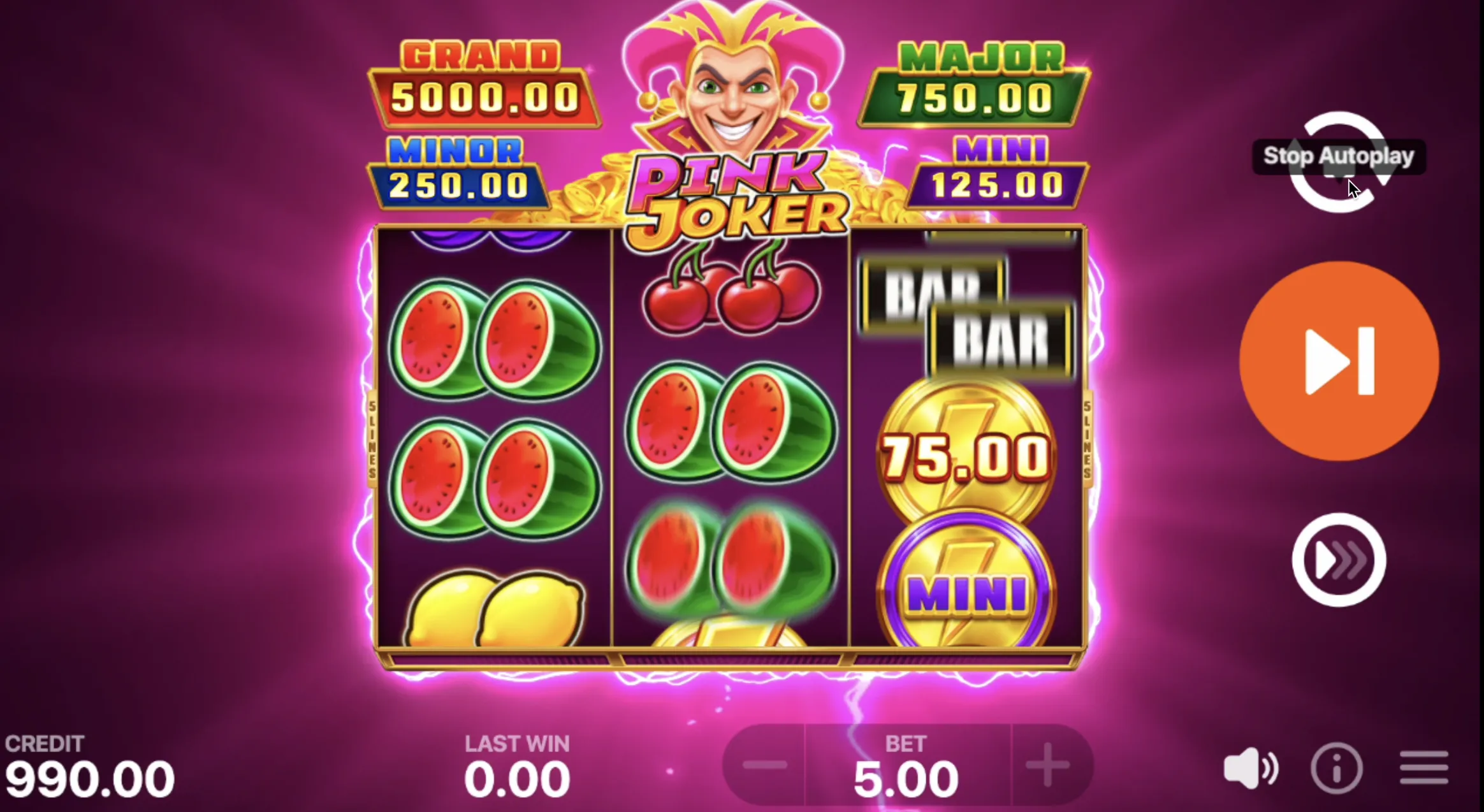 Pink Joker: Hold and Win