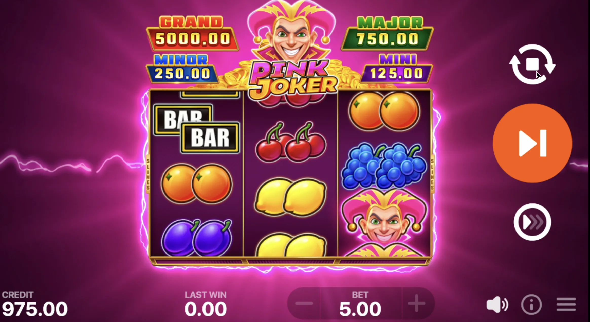 Pink Joker: Hold and Win Slot